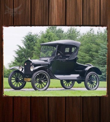 Металлическая табличка Ford Model T Roadster 302